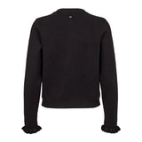 Numph Womens Cardigan NUNoni Caviar