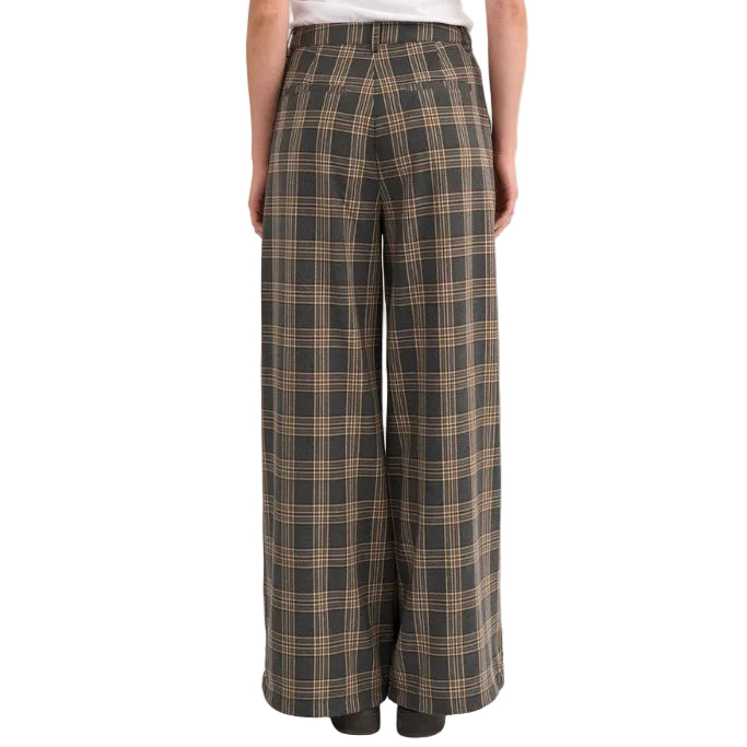 Numph Womens Trousers NUKamala Dark Grey Melange