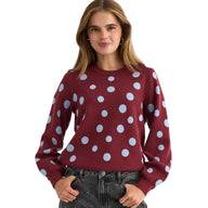 Numph Womens Jumper NUMilas Syrah