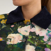 Numph Womens NULissa Short Jacket Botanical Garden