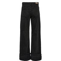Numph Womens Jeans Toronto Wide Obsidian