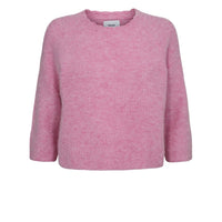 Numph Womens Pullover Riette Selma Rib Lilac Sachet