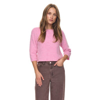 Numph Womens Pullover Riette Selma Rib Lilac Sachet