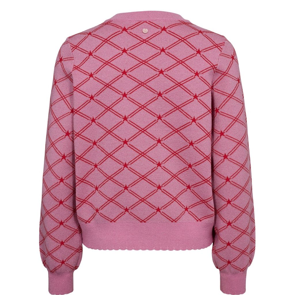 Numph Womens Pullover Birry Fuchsia Pink