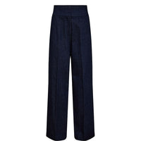 Numph Womens Pants Bussy Denim Long Dark Blue Denim