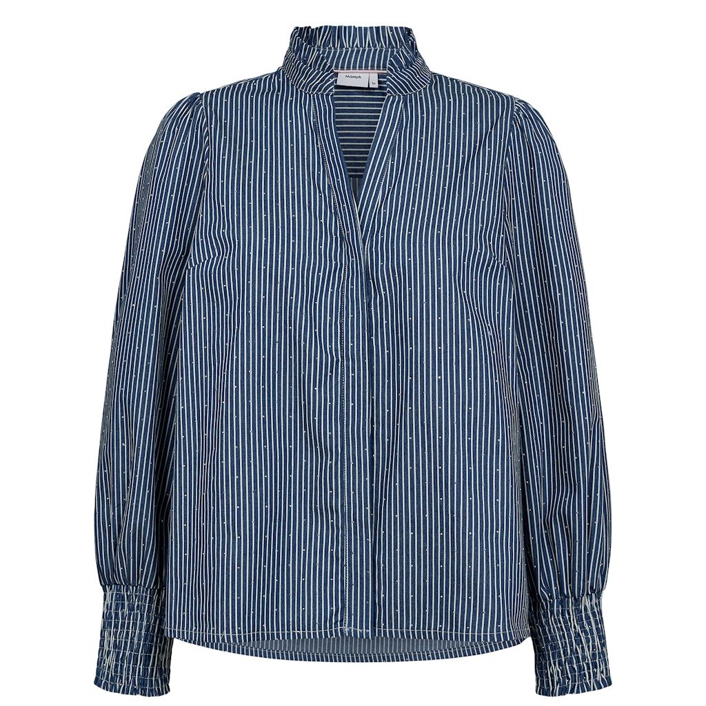 Numph Womens Shirt Emilie Medium Blue Denim
