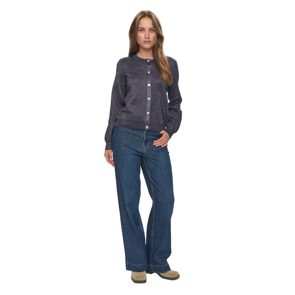 Numph Womens Cardigan Miriam Dark Sapphire