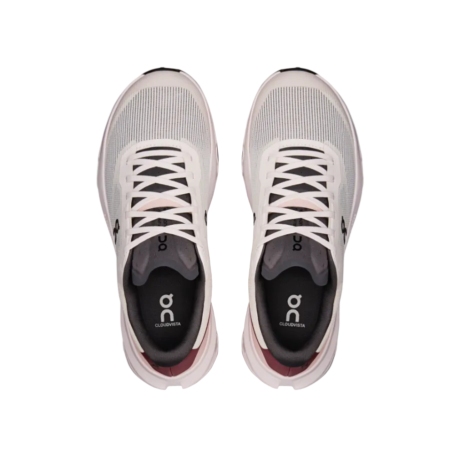 On Womens Trainer Cloudvista 3 Oyster/Barberrry