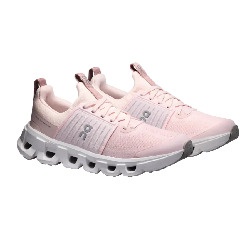 On Girls Trainer Cloudswift Youth Salt/White