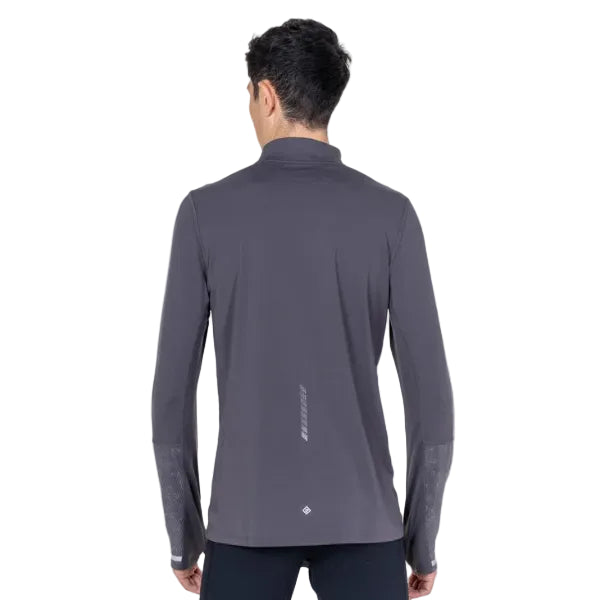 Ronhill Mens Tech Reflect 1/2 Zip Oxide/Reflect