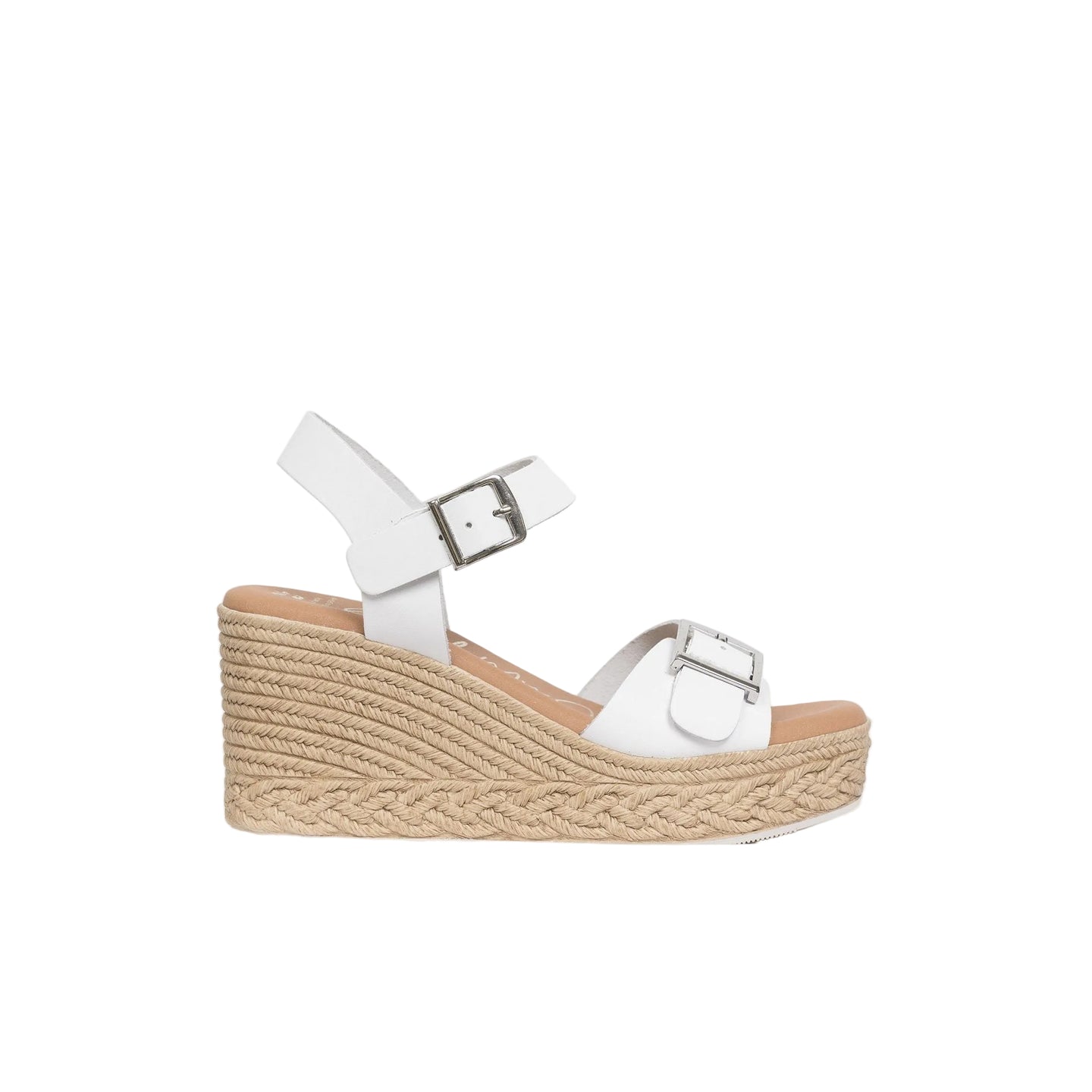 Oh My Sandals Womens Wedge Sandal 5459 Blanco