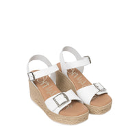 Oh My Sandals Womens Wedge Sandal 5459 Blanco