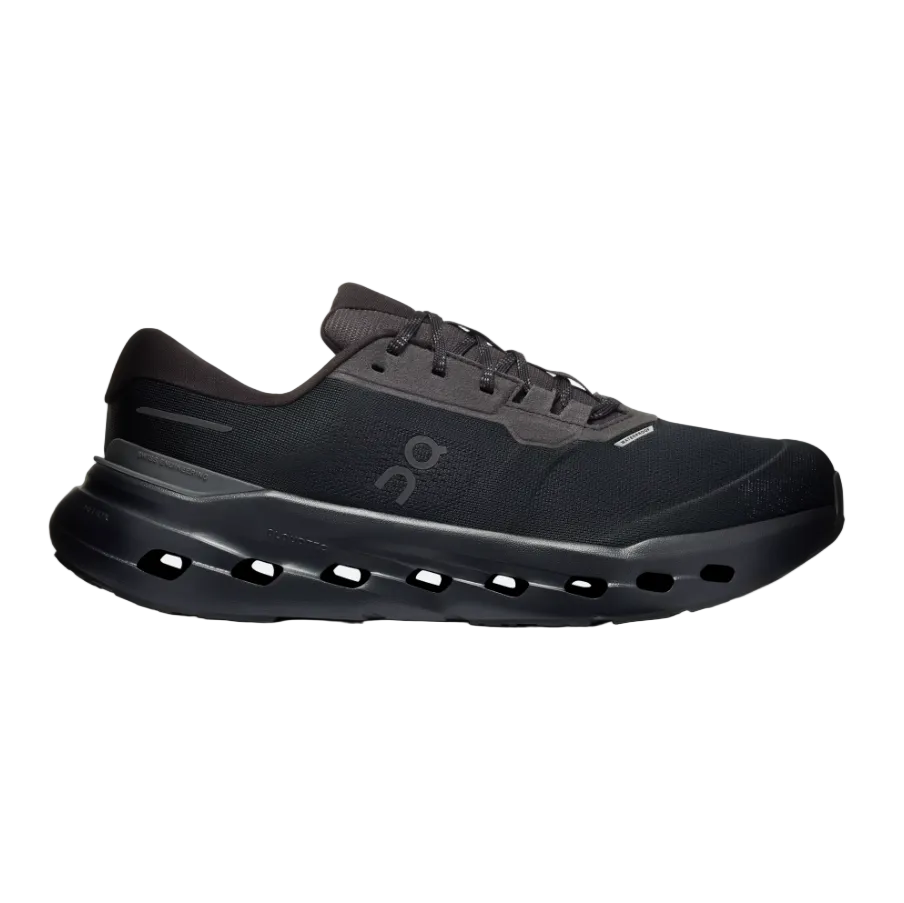 On Cloudrunner 3 men's black waterproof running shoes
