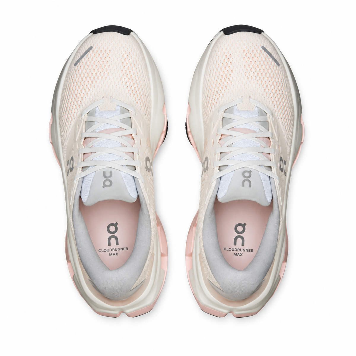 On Womens Trainer Cloudrunner 3 Max White/Salt