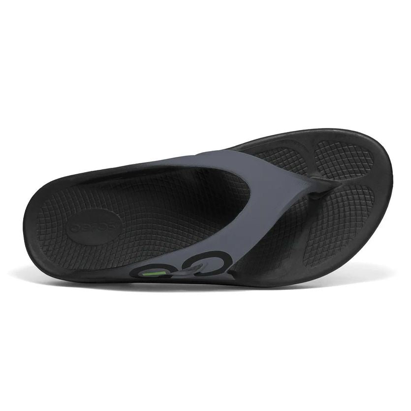 Oofos Mens Ooriginal Sport Sandal Graphite