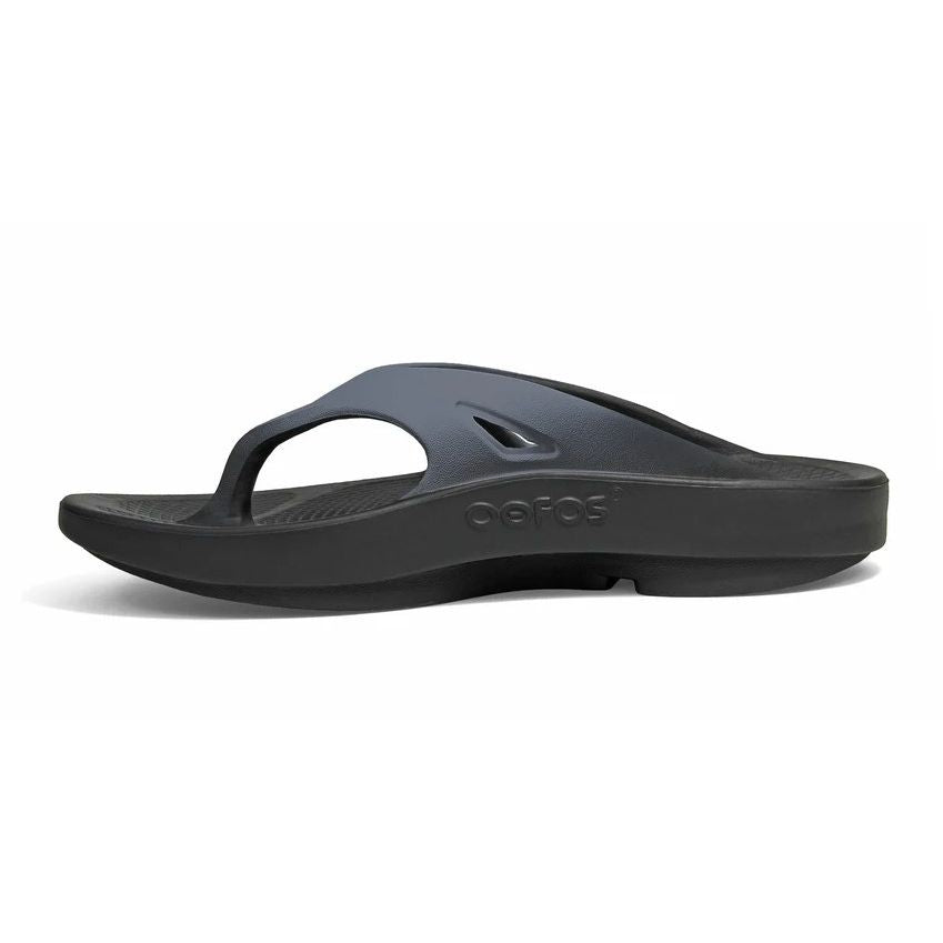 Oofos Mens Ooriginal Sport Sandal Graphite
