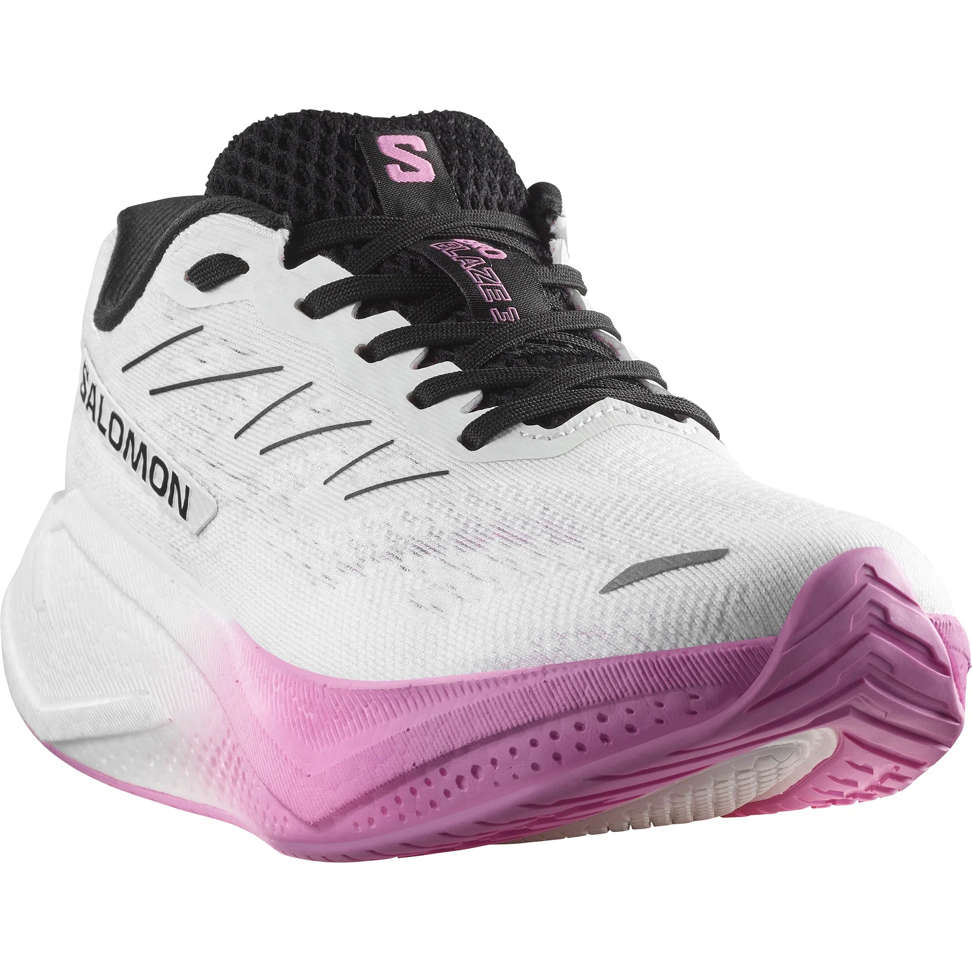 Salomon Womens Trainer Aero Blaze 3 White/Black/Cyclamen