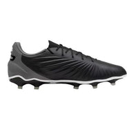 Puma King Match men's black and white firm-ground football boots