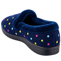 Padders Women's Slippers Repose Navi Combi