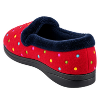 Padders Women's Slippers Repose Red Combi