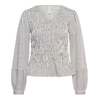 Part Two Womens Blouse Dewa PW Black Stripe