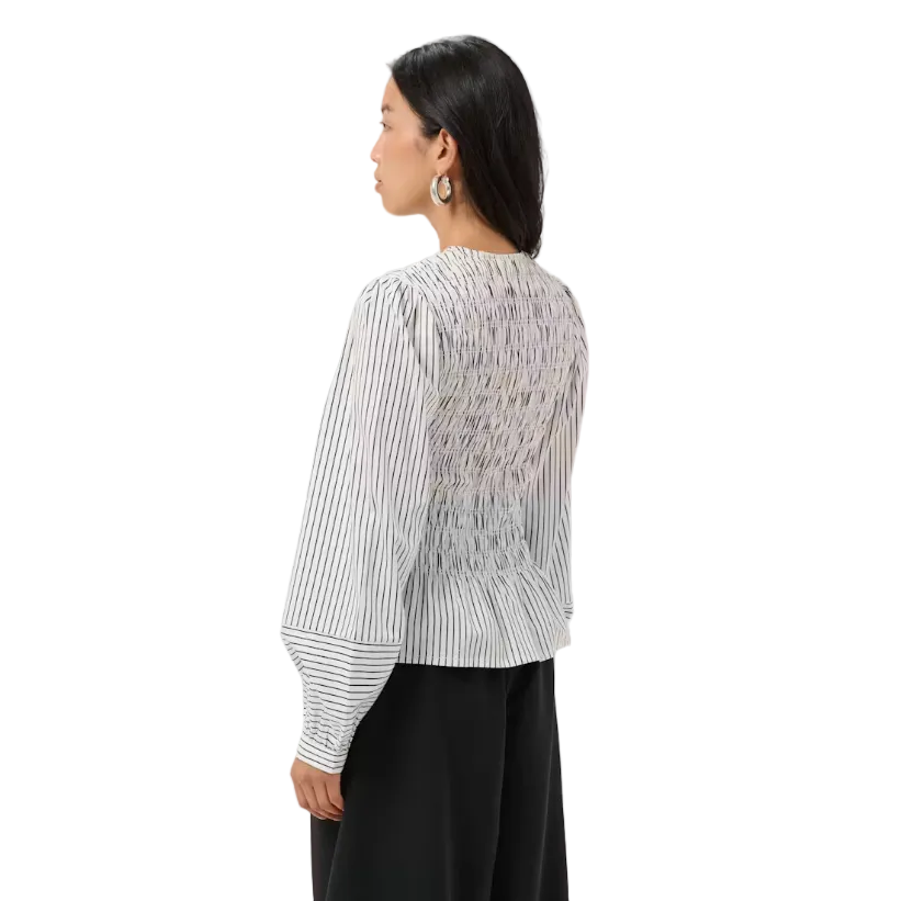 Part Two Womens Blouse Dewa PW Black Stripe