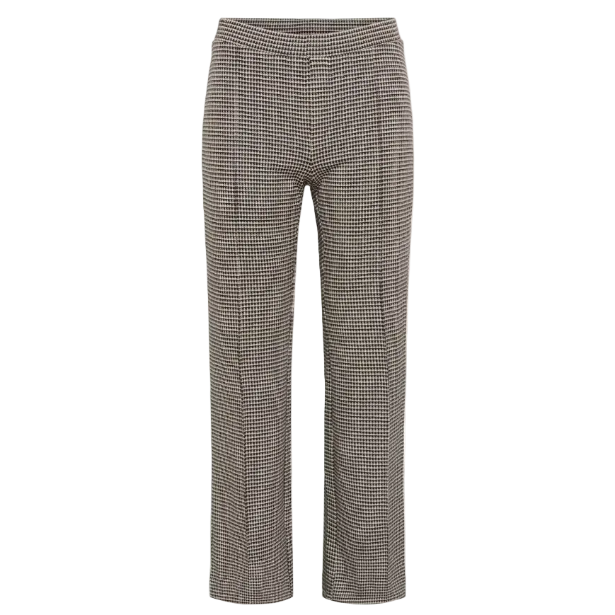 Part Two Pontas women's small check trousers