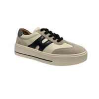 Patrizio Como Womens Trainer Cremona Grigio Nero