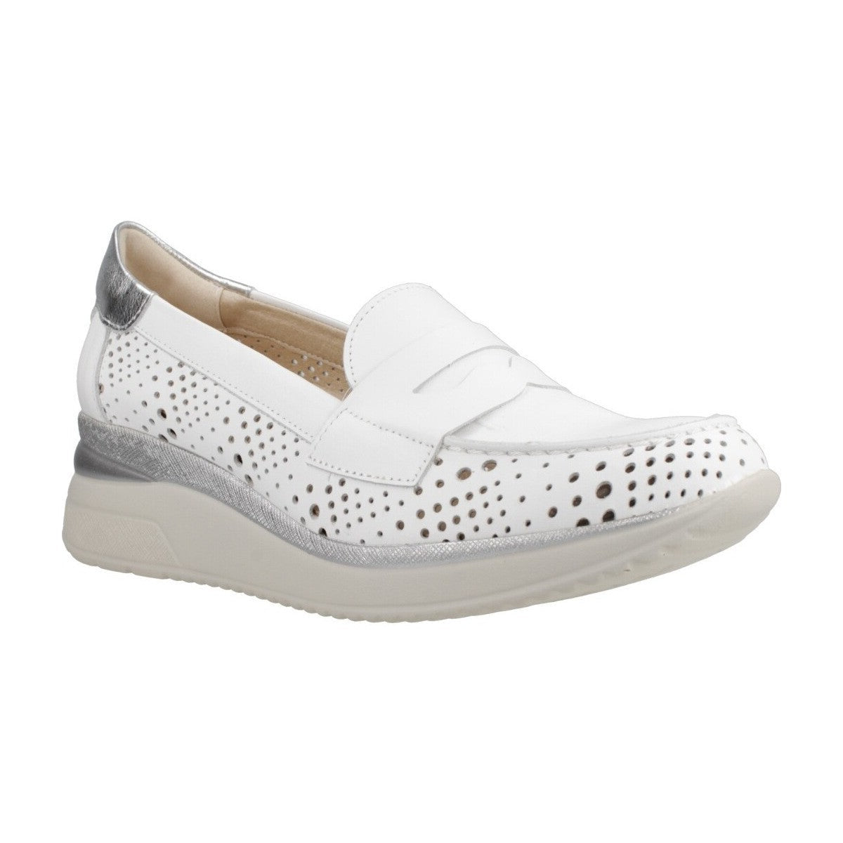 Pitillos women's leather slip-on shoe