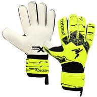Precision Junior Fusion X Goalkeeping Gloves PRG159 Yellow/Black