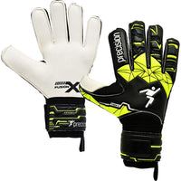 Precision Junior Fusion X Goalkeeping Gloves PRG157 Black/Yellow