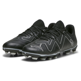 Puma Youth Future Play Football Boots FG/AG Black/Silver