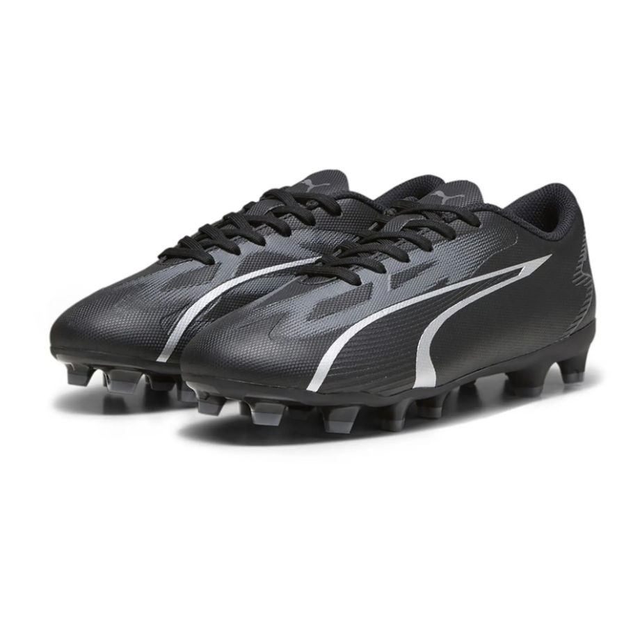 Puma black football outlet shoes