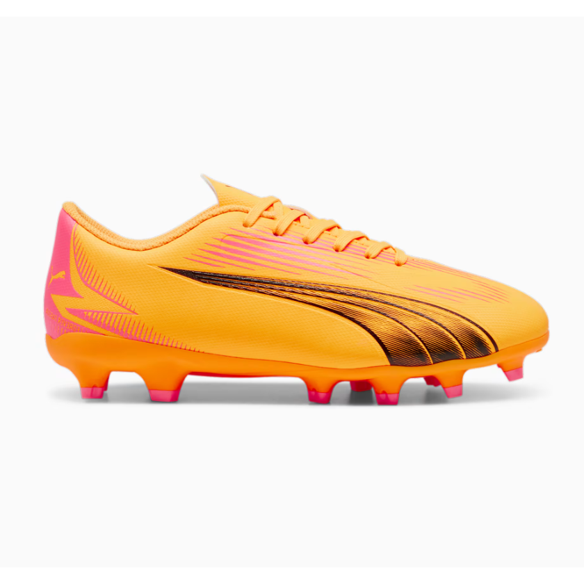 Puma Football Boots Ultra Play FG/AG Sun Stream/Puma Black/Sunset Glow