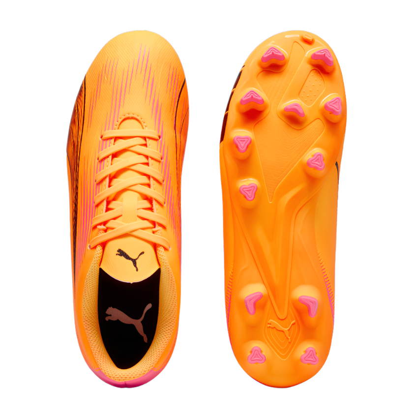 Puma Football Boots Ultra Play FG/AG Sun Stream/Puma Black/Sunset Glow