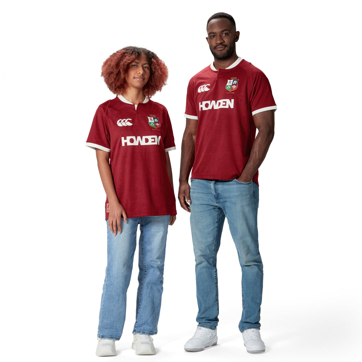 British &amp; Irish Lions Adults Jersey Replica Red