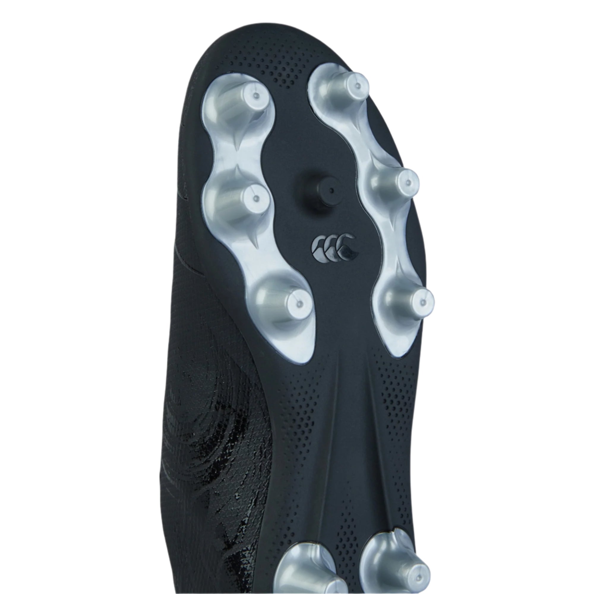 Canterbury Kids Rugby Boots Phoenix Genesis Team FG JU Black/Silver