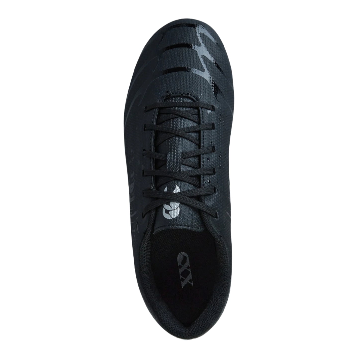 Canterbury Kids Rugby Boots Phoenix Genesis Team FG JU Black/Silver