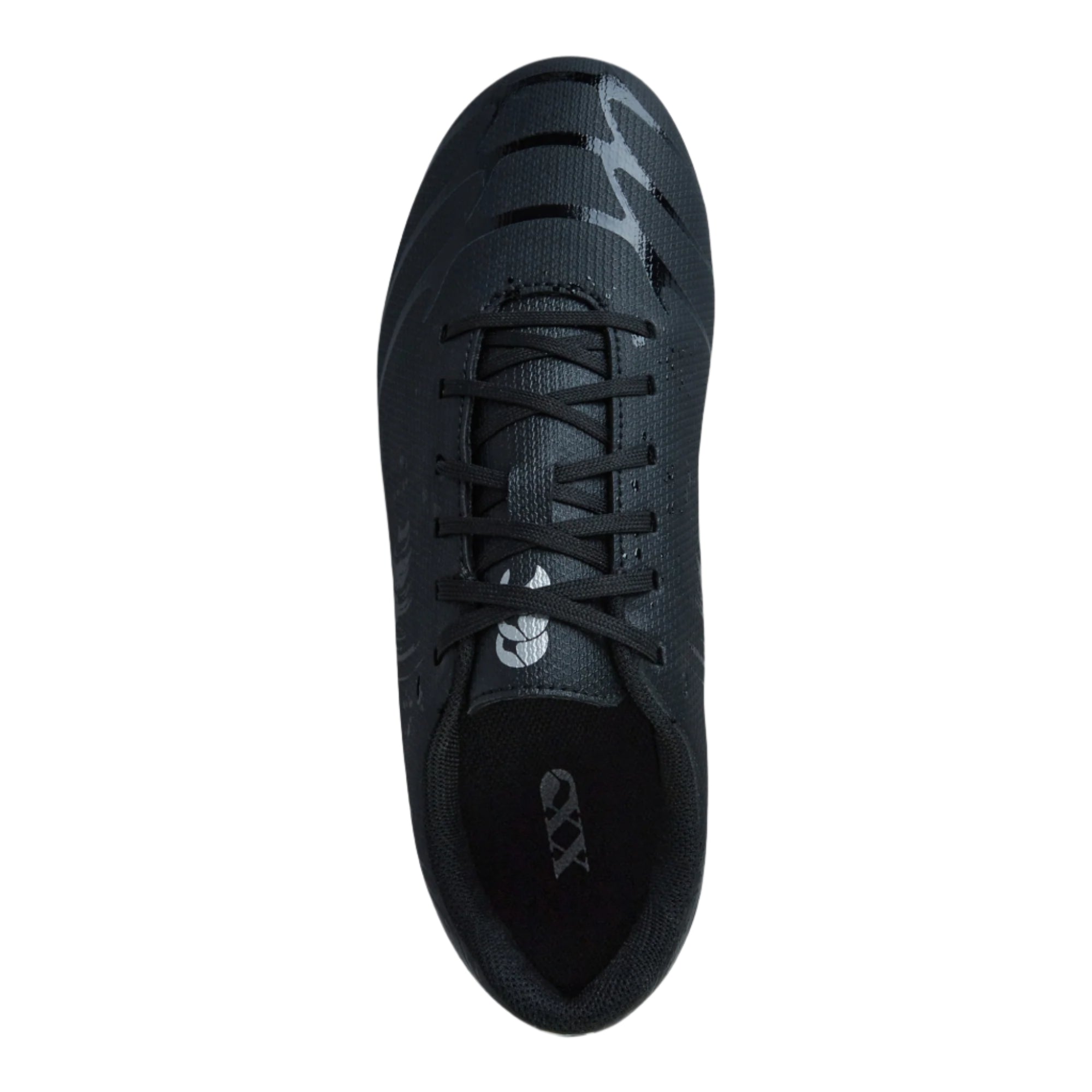 Canterbury Kids Rugby Boots Phoenix Genesis Team FG JU Black/Silver