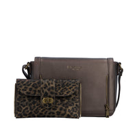 Remonte Womens Crossbody Bag Q0723-90 Metallic