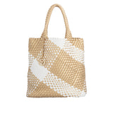 Remonte Womens Shopper Bag Gold/White