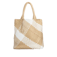 Remonte Womens Shopper Bag Gold/White