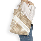 Remonte Womens Shopper Bag Gold/White