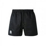 Canterbury Kids Unisex Shorts Professional Polyester Black