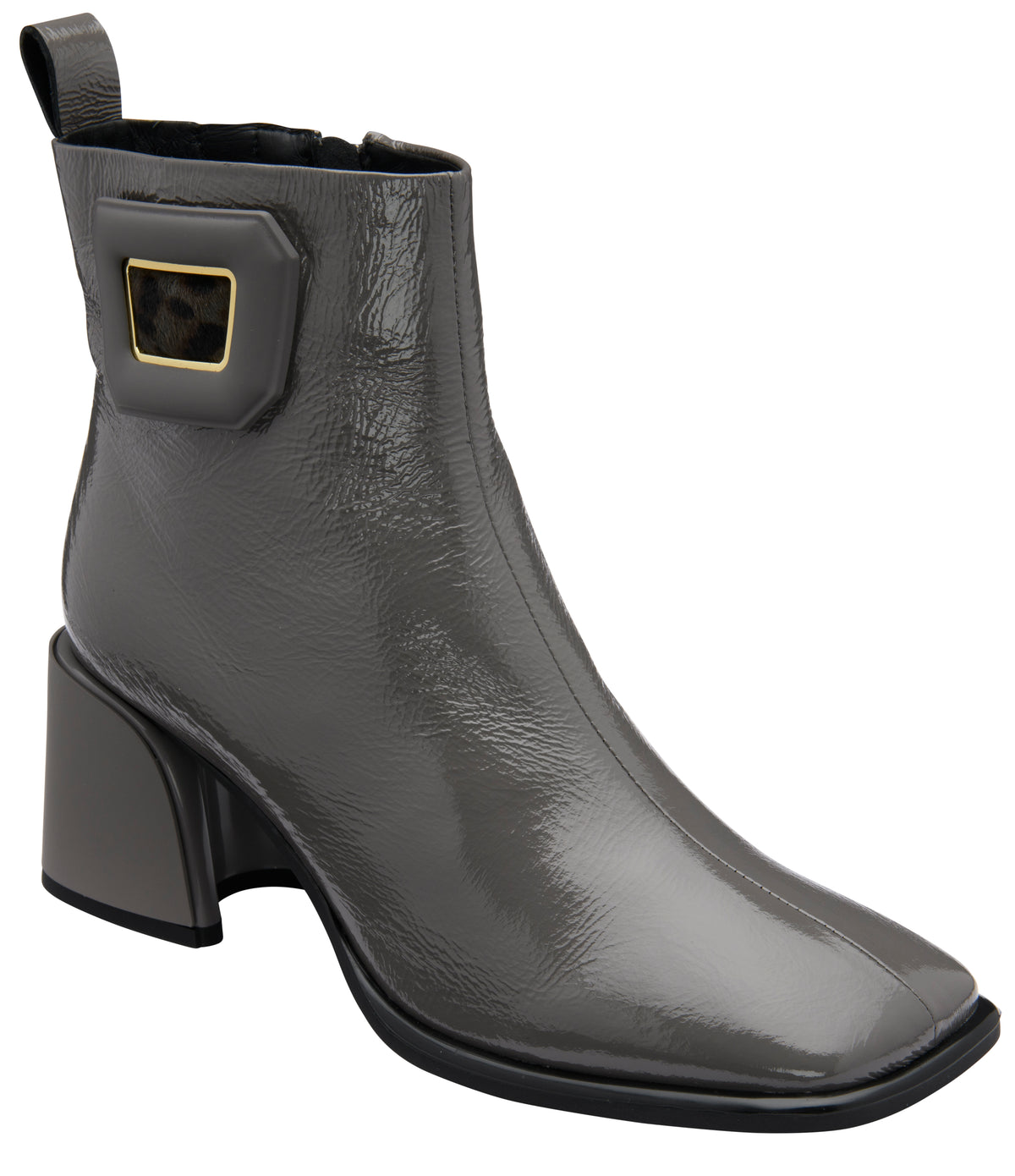 Lotus women's grey patent Quincy ankle boot
