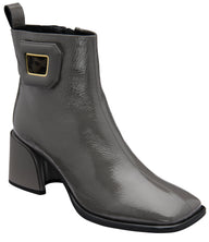 Lotus women's grey patent Quincy ankle boot
