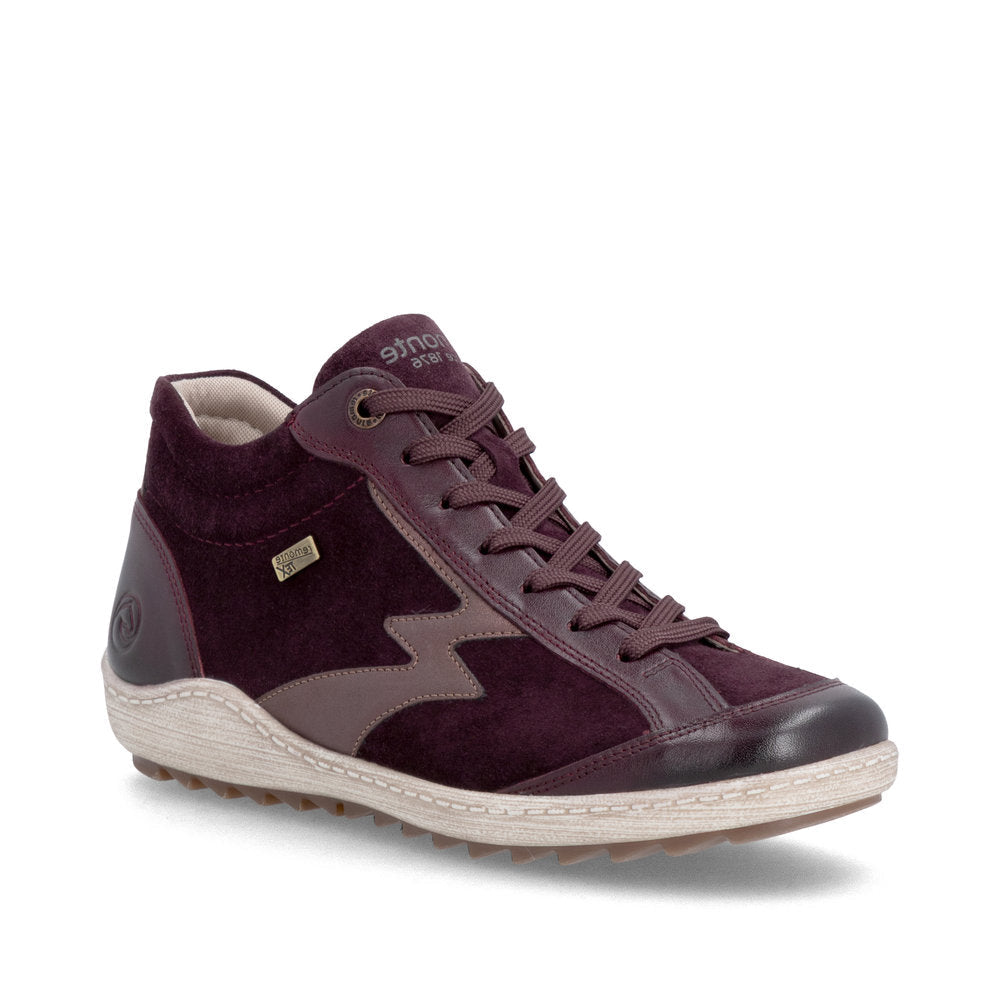 Remonte Womens Ankle Boot R1454-35 Red Combination