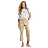 Red Button Womens Trousers Conny Smart Colour Pebble