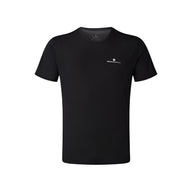 Ronhill Mens Tee Core S/S Black/Bright White