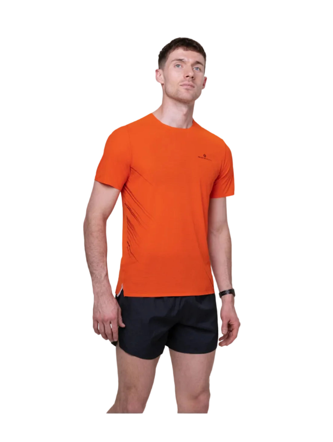 Ronhill men's black shorts with zip